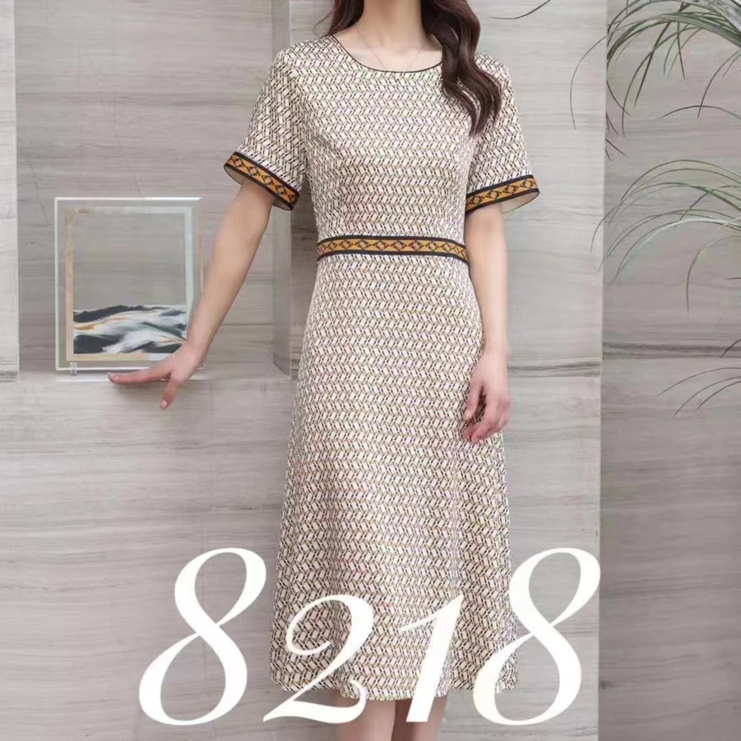 气质显瘦时尚桑蚕丝连衣裙