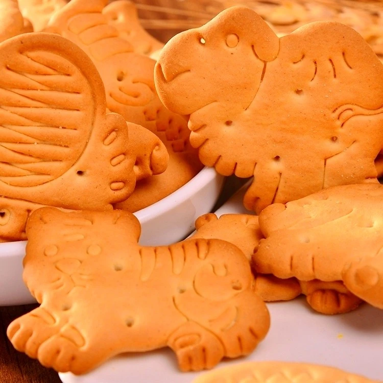 俄罗斯进口动物饼干全麦小羊饼干儿童早餐250克