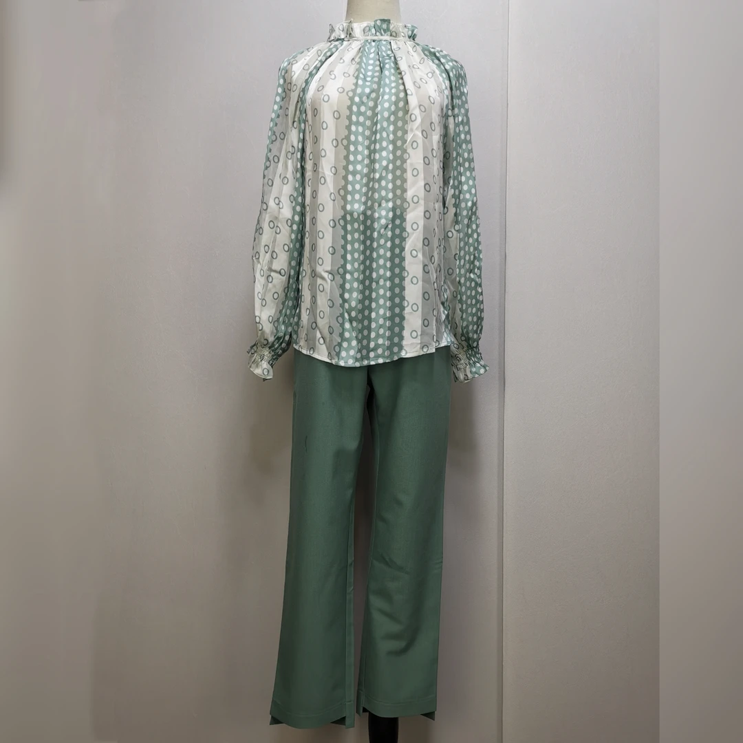 时尚休闲通勤长裤套装