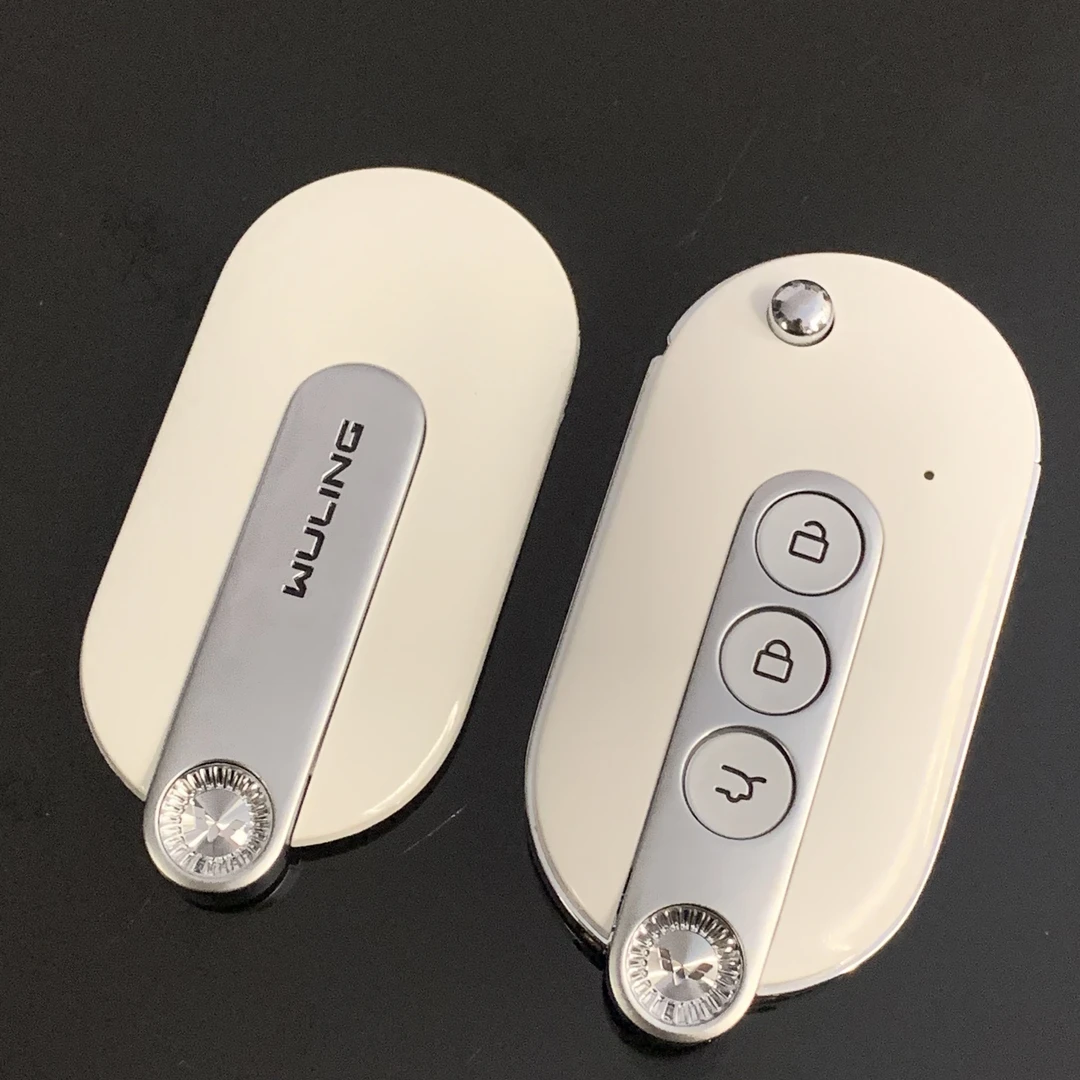 原厂正品 五菱宏光mini22款光标马卡龙/gameboy折叠遥控钥匙外壳