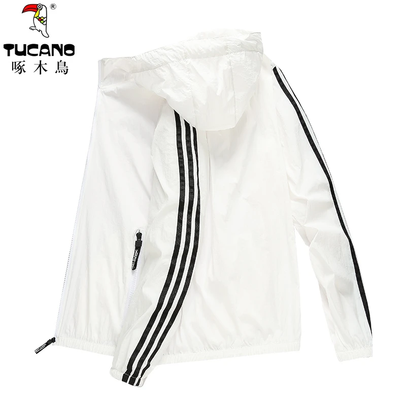 TUCANO/啄木鳥防晒衣男夏季薄款透气防紫外线冰丝钓鱼防晒服外套