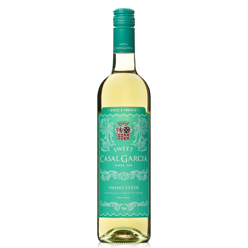 葡萄牙原瓶进口 绿酒法定产区 嘉尔西亚白葡萄酒 750ml