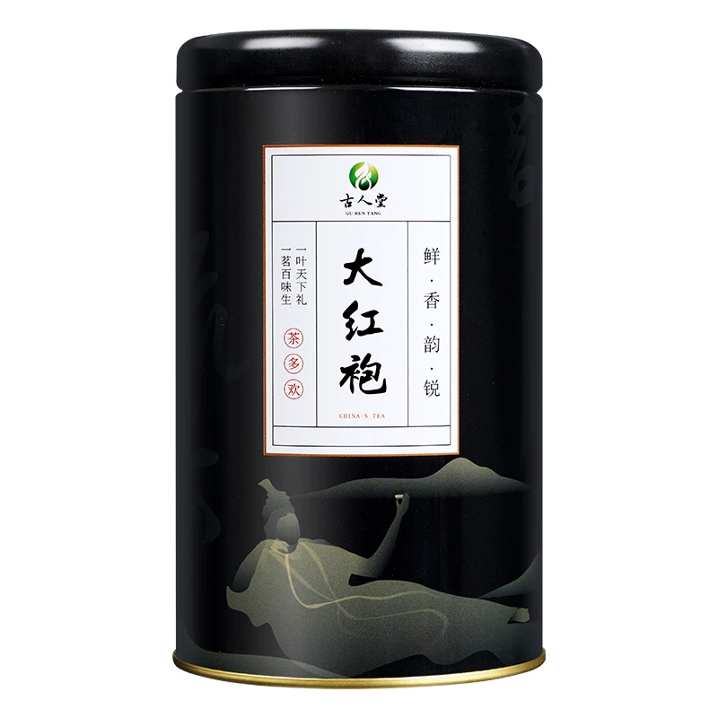 大红袍茶叶罐装新茶100克岩茶浓香型茶叶单罐