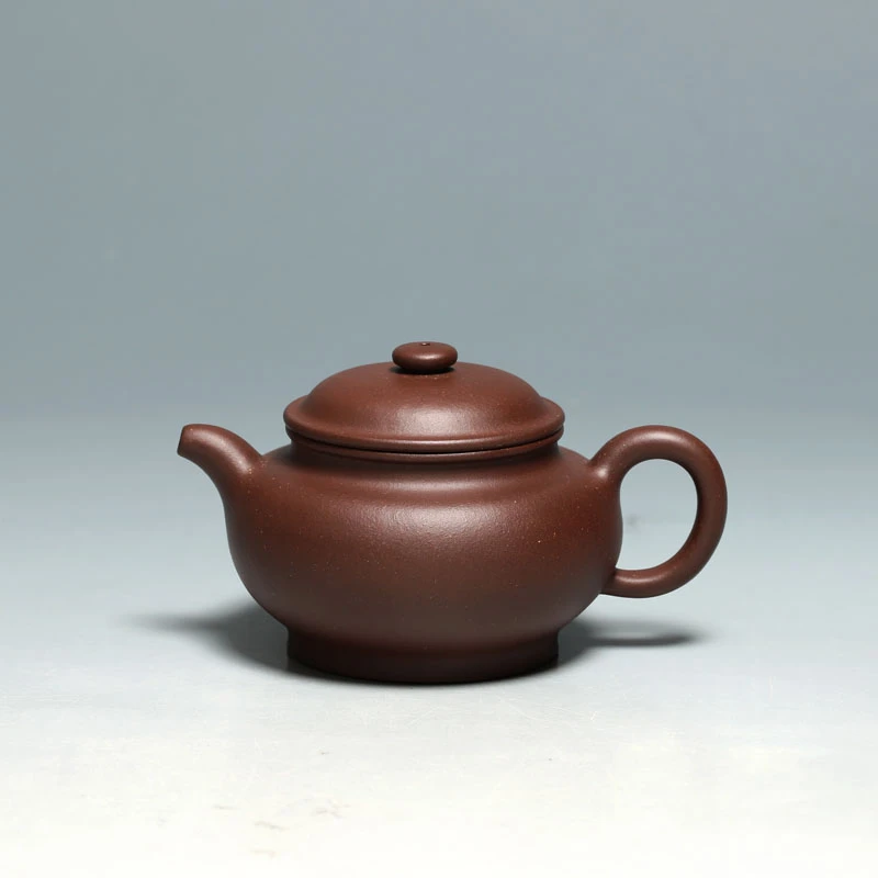 明理茶艺 宜兴紫砂壶 茶壶 赵志轩 纯全手工紫泥 掇只壶180CC