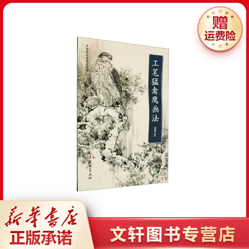 【文轩】工笔猛禽鹰画法 美术技法
