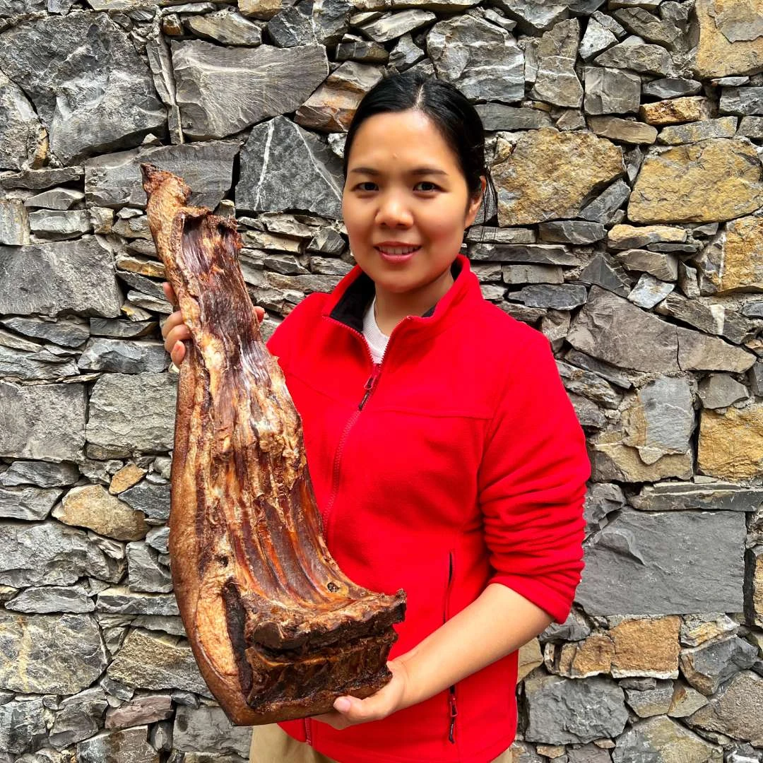 重庆高山 粮食熟食土猪肉 老腊肉  五花肉 直播间一物一拍