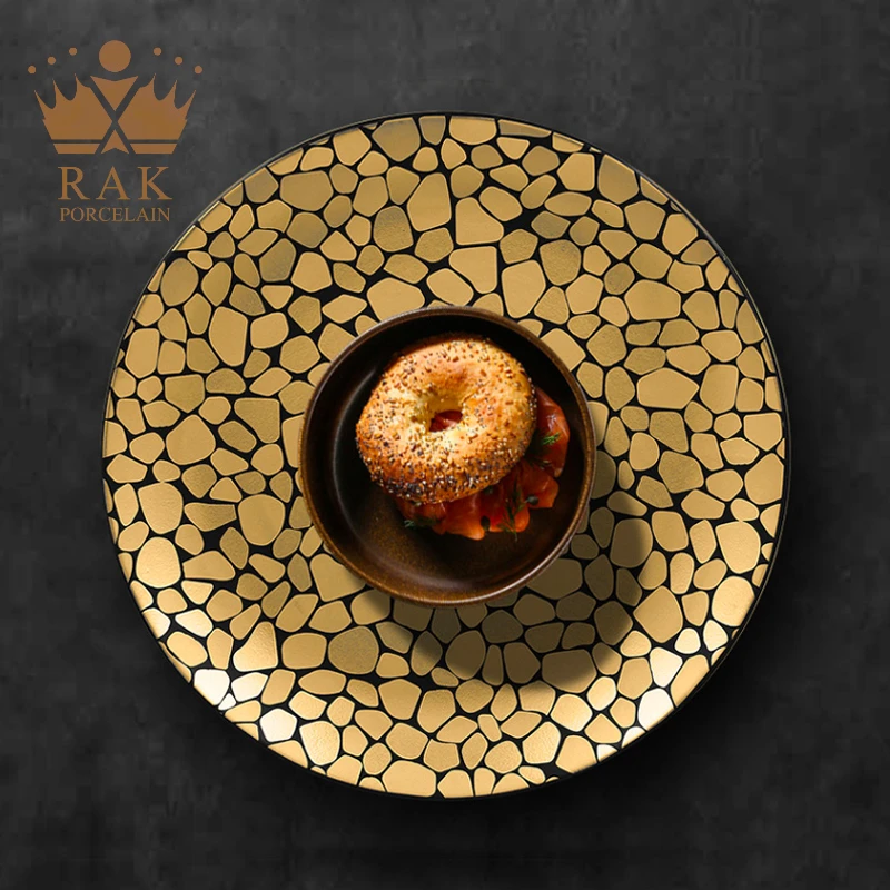 RAK PORCELAIN金卵银石系列餐盘27CM