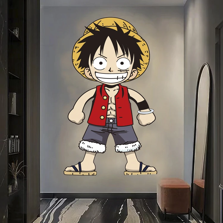 粉丝福利+【海贼王路飞】精雕装饰画摆件 桌子书柜餐桌创意装饰品