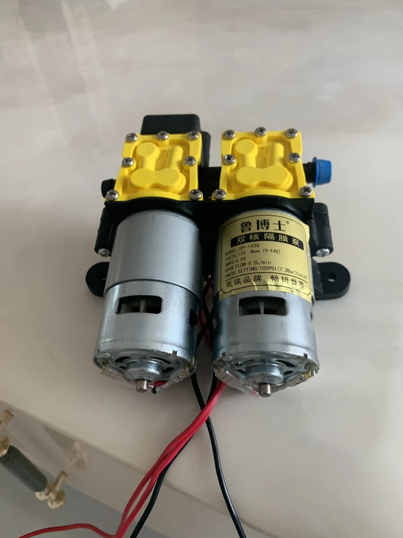 喷雾器鲁博士双电机隔膜泵