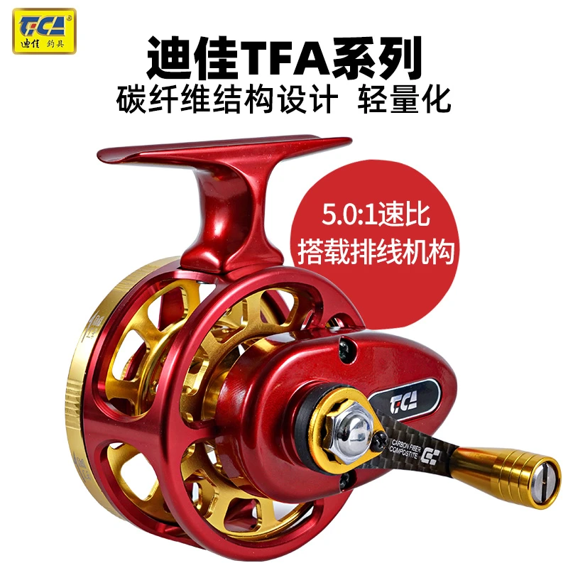 迪佳 TFA系列 左右手互换轮子 摇轮 中通轮 前打轮
