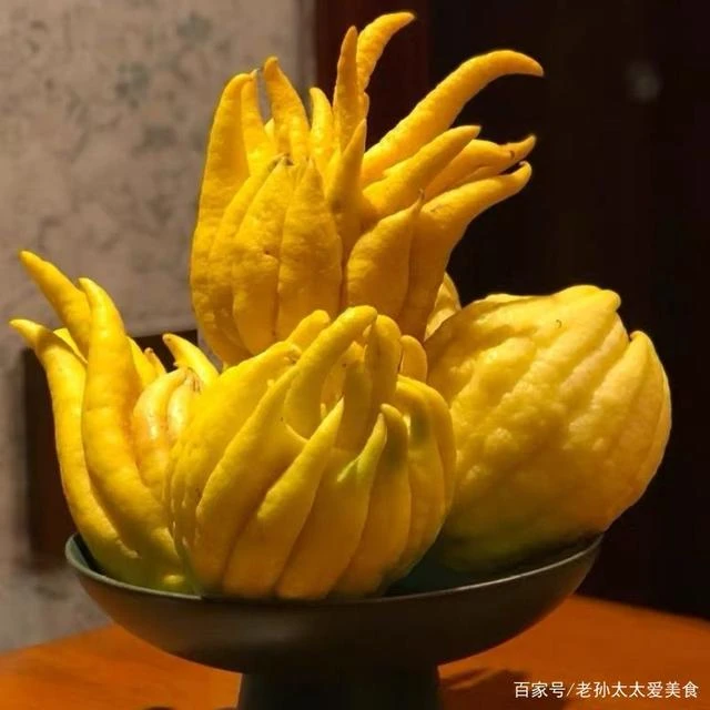 香薰闻香佛手果佛手柑清供观赏香薰把玩插花新鲜现摘现发佛手