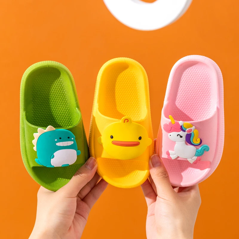 儿童拖鞋夏季 女童凉拖夏 室内四季防滑洗澡女公主宝宝小孩男家居