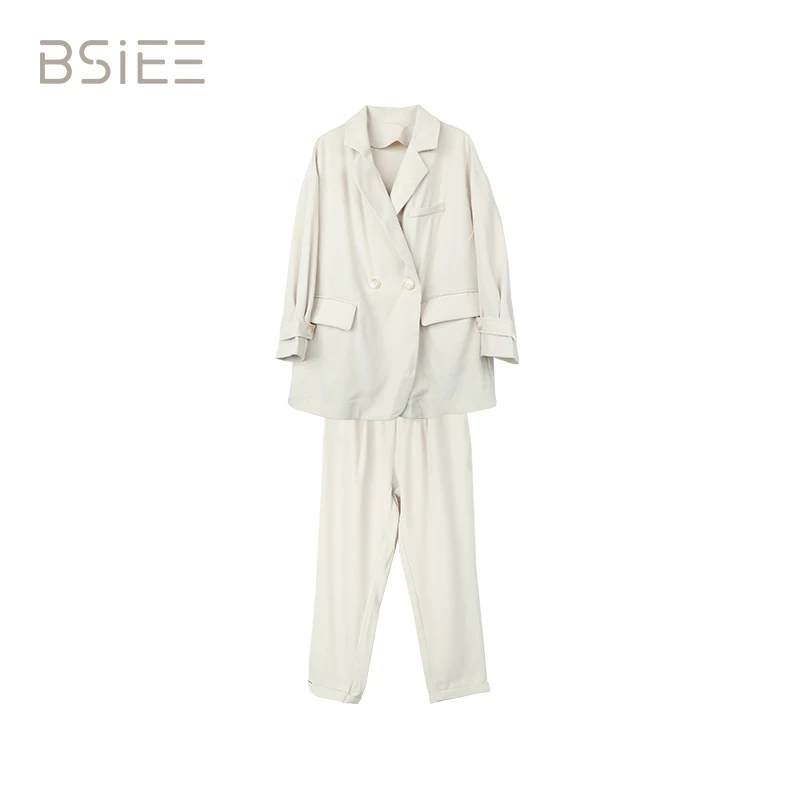 BSIEE/本涩本涩西装套装时尚套装白色