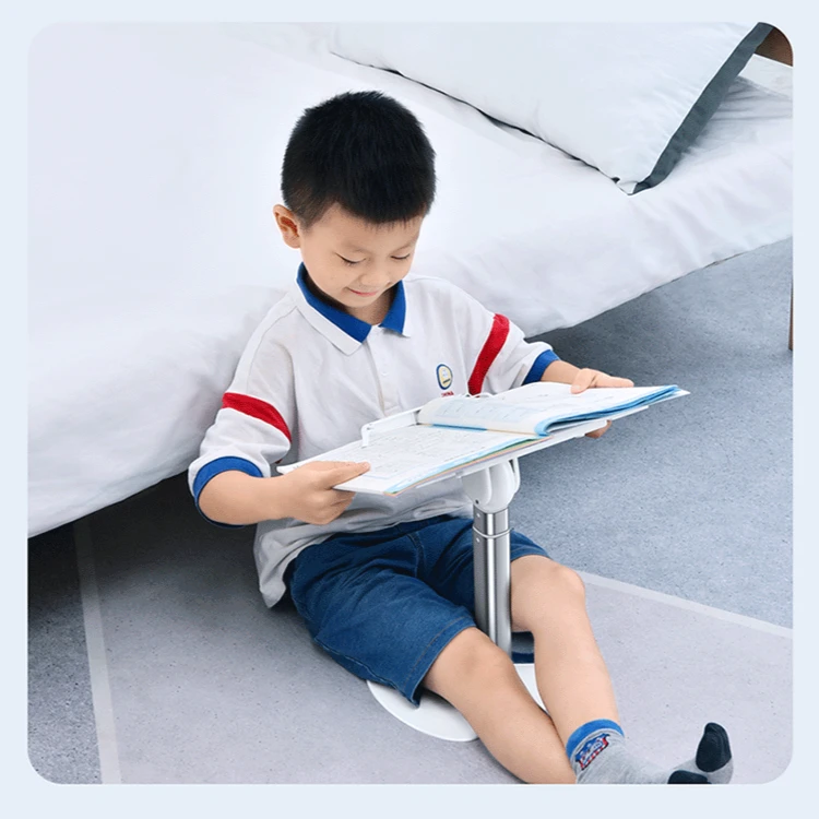 派凡一粒桌升级版落地阅读支架升降多功能置物架笔记本增高架床上