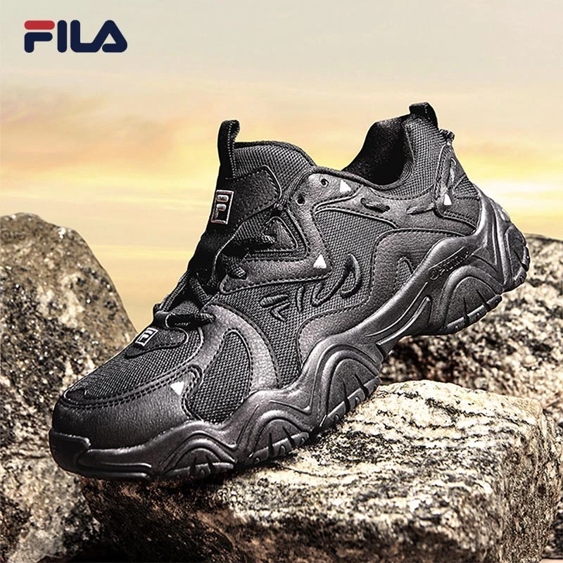 【猫爪4代】FILA斐乐猫爪4代轻便女鞋时尚老爹鞋F12W232127F-Q46