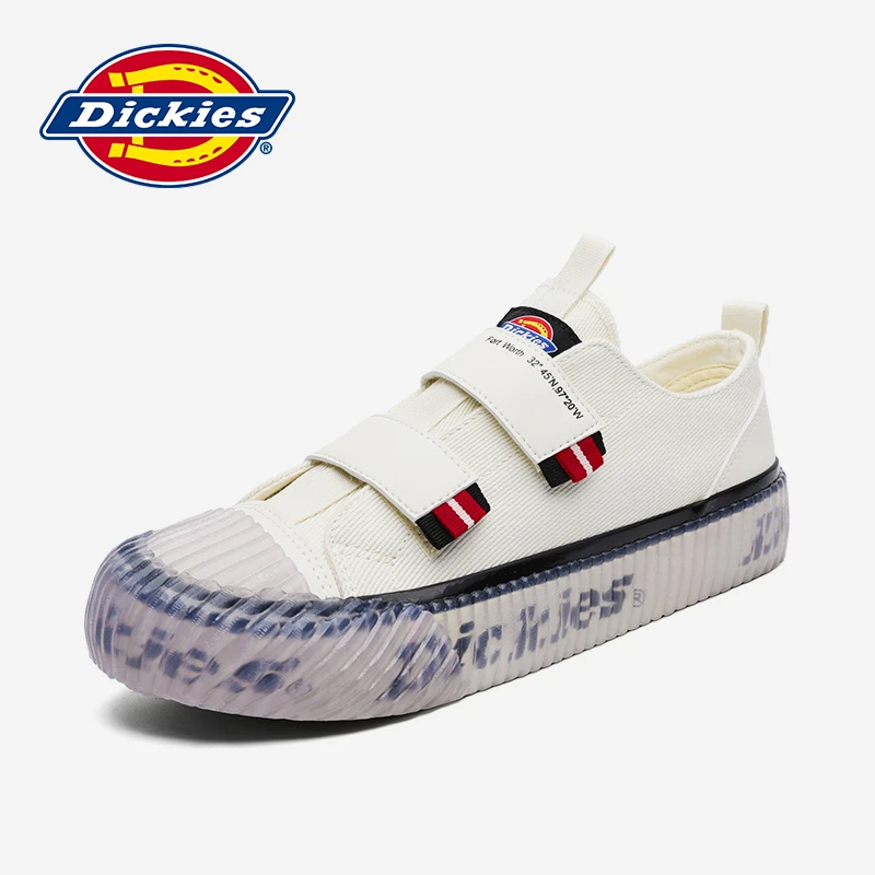 Dickies2024夏季新款帆布鞋男女低帮潮流百搭学生透气休闲板鞋