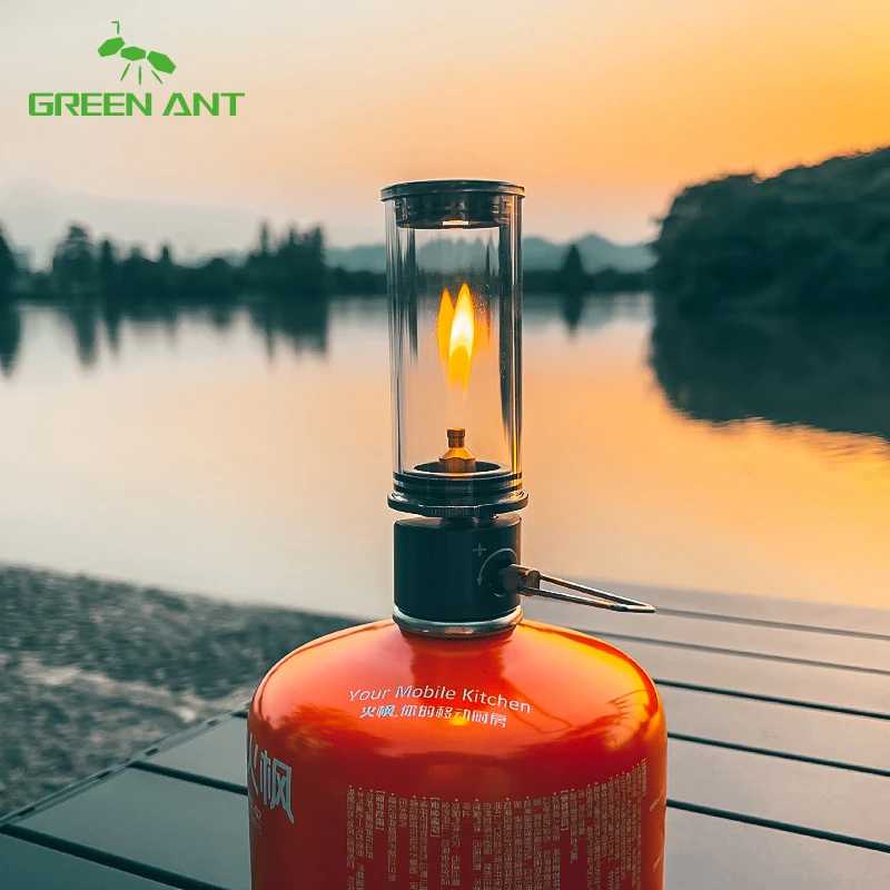 绿蚂蚁GREENANT燃汽灯户外野营无灯芯照明汽灯梦幻烛灯帐篷灯马灯