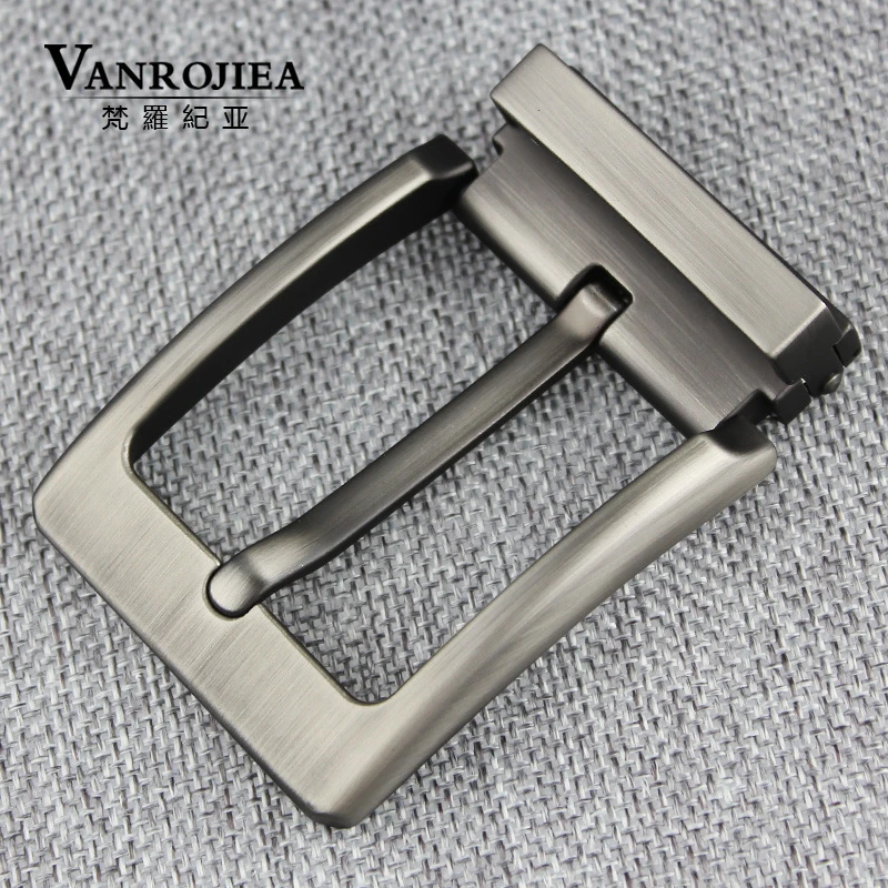 皮带扣头针扣皮带头男款百搭合金腰带头配件休闲4.0cm裤带头高档