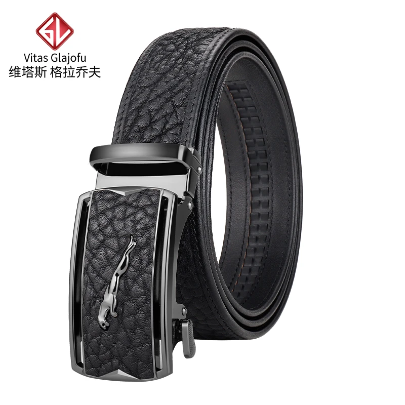 非洲进口牛皮男款自动扣皮带裤腰带裤带男士真皮男士皮带真皮皮带