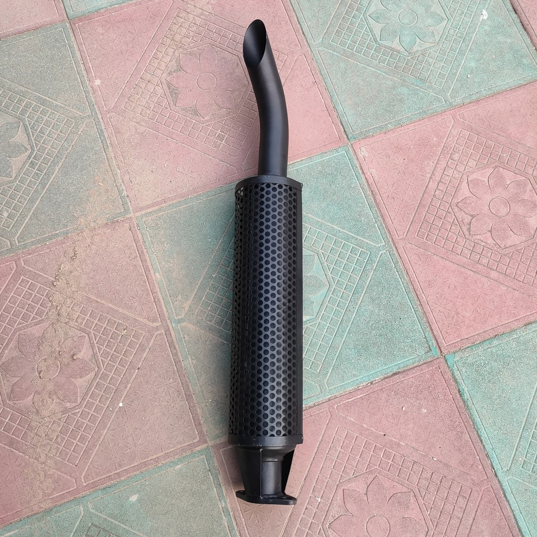 小四轮拖拉机消声器带防护网烟筒
