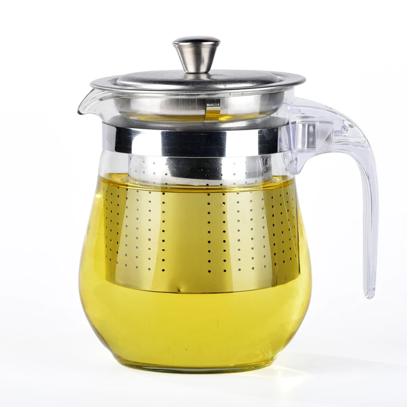 飘逸杯泡茶壶350ml全玻璃茶具内胆不锈钢滤网飘逸壶茶水分离便携