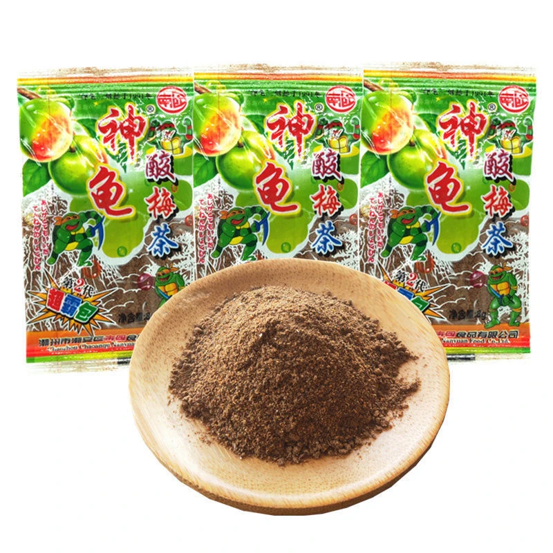 神龟酸梅粉茶儿时回忆零食80后怀旧食品泡水喝