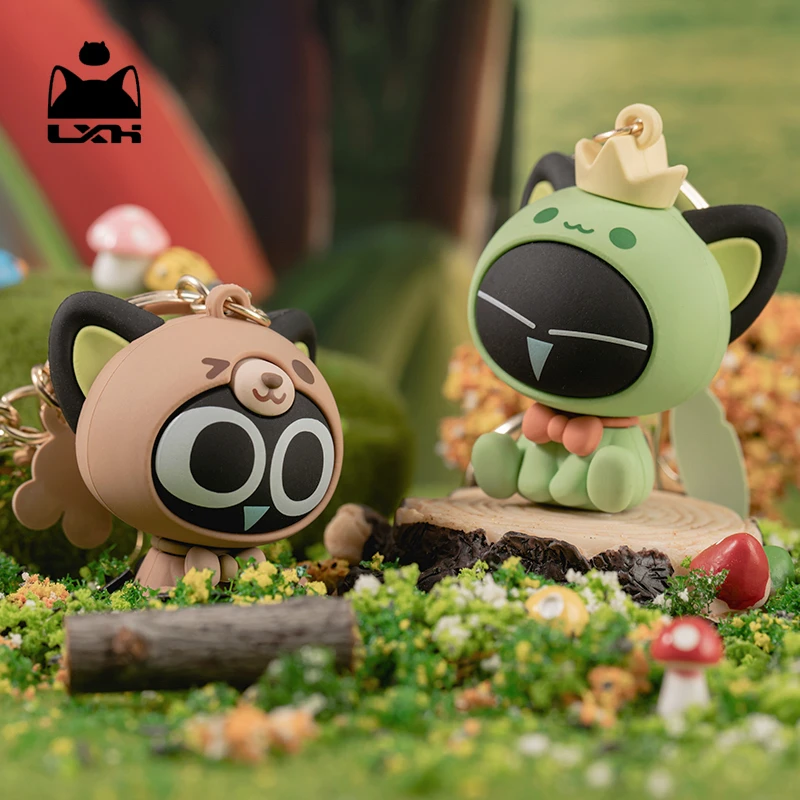 罗小黑战纪正版动物系列挂件钥匙扣包包配饰可爱现货礼物创意周边