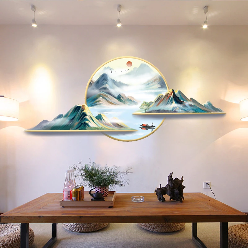 中国风立体装饰墙贴 玄关卧室装饰墙贴画 卧室客厅背景墙壁纸自粘