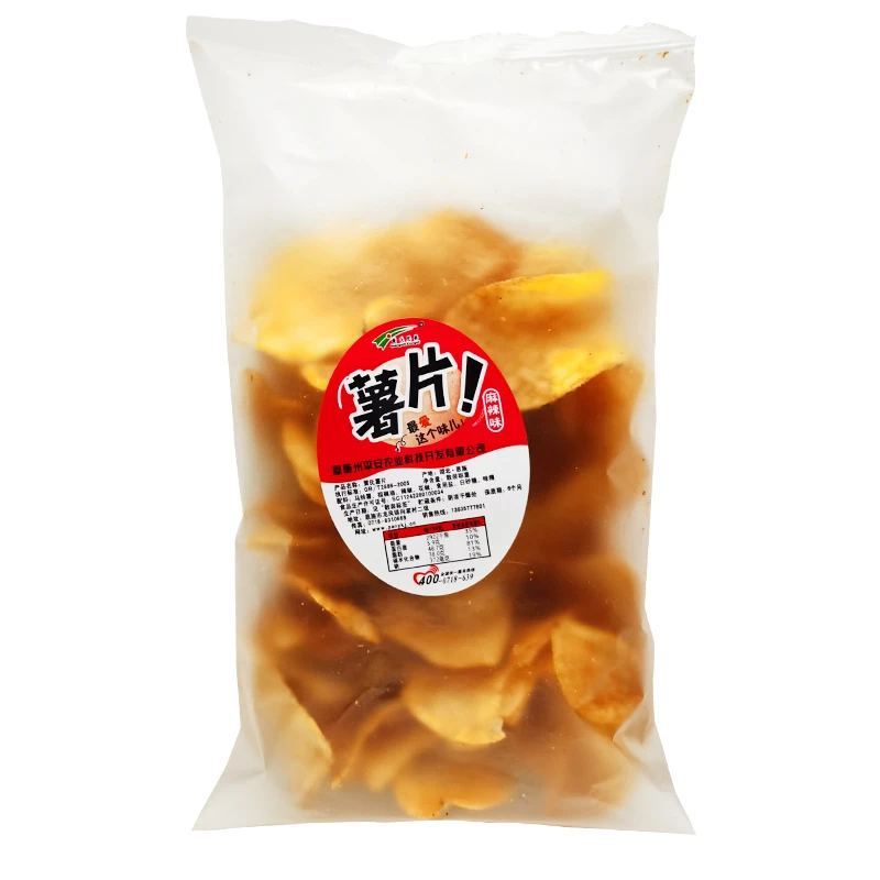 100g*4包黄氏薯片麻辣现切现炸大食惠日期新鲜工厂直发无科技狠活
