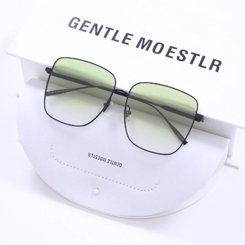 时尚大框墨镜女专业可配近视渐变色太阳镜男ins网红大脸显瘦眼镜