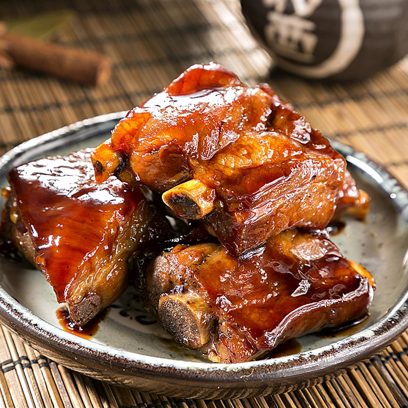 沈万三酱排骨400克苏州周庄特产熟食下酒菜非遗美食卤味11月到期