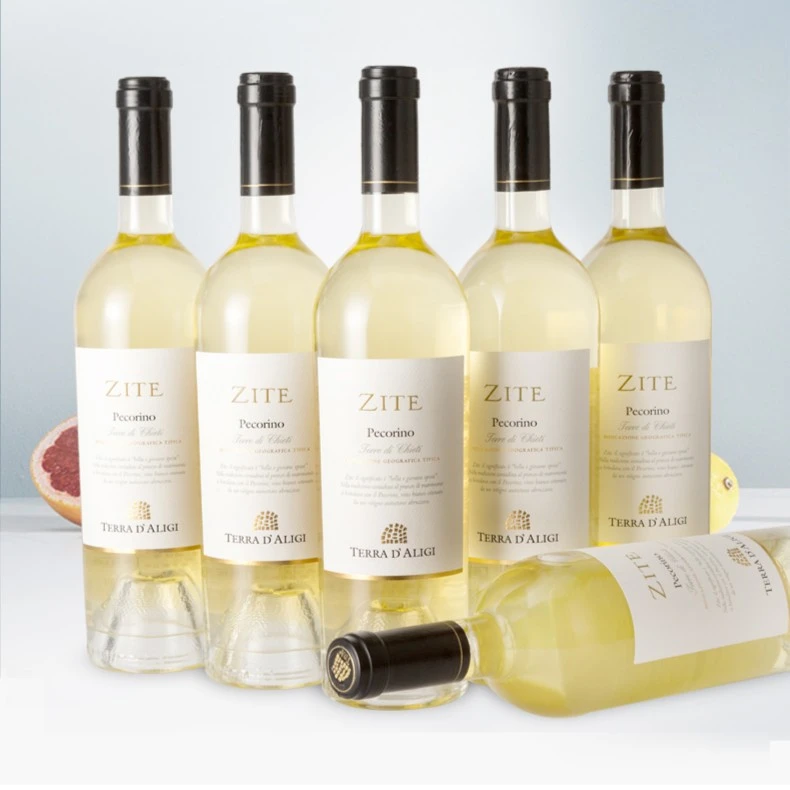 意大利原瓶原装进口泽特干白葡萄酒整箱进口红酒750ml*