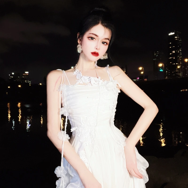 【CC设计】油画少女秘密花园限量高订连衣裙