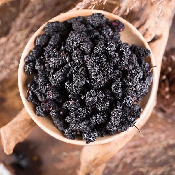 【达人专用】吐鲁番桑葚干干净无沙自然风干香甜特产手工食用多种-0