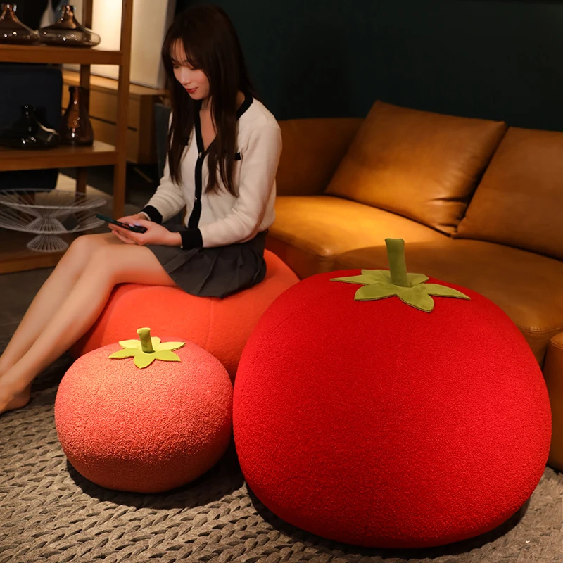 南瓜纯色抱枕客厅沙发装饰超软枕头床上睡觉靠垫飘窗榻榻米靠枕女