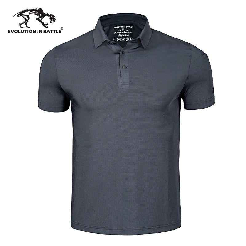 秘银速干轻质POLO衫 抗菌速干Polo 翻领短袖