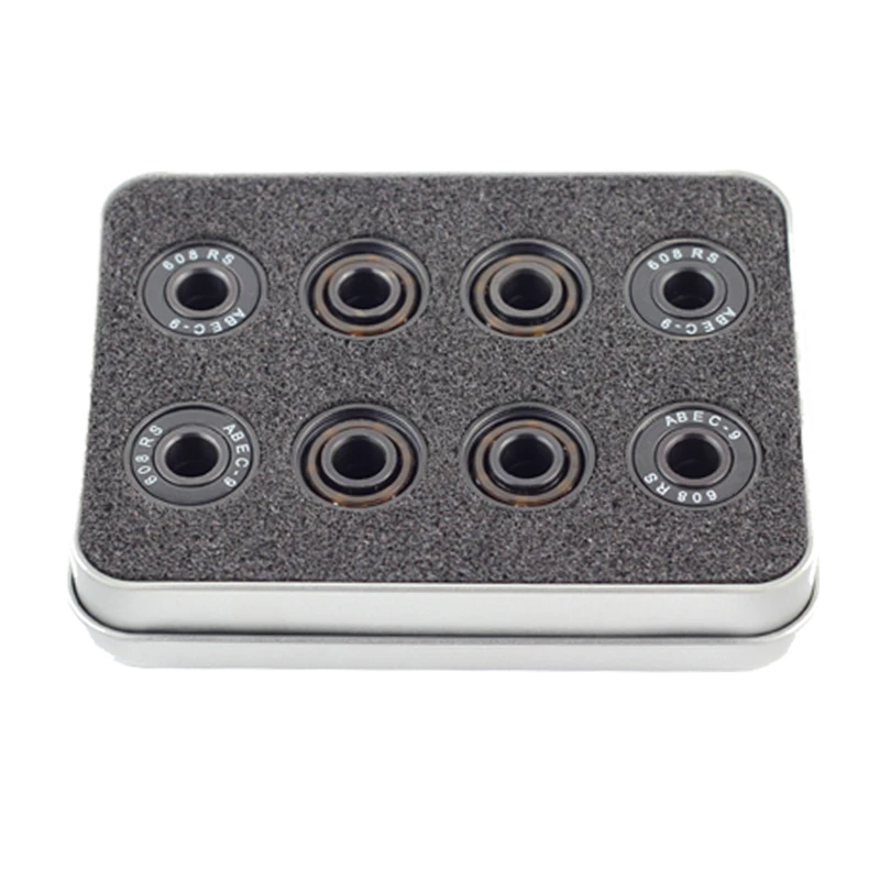 一豹滑板漂移板小鱼板陶瓷轴承 黑陶