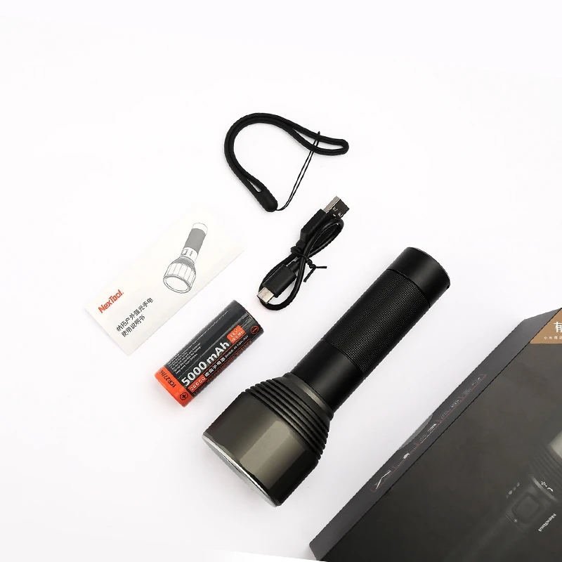 NexTool/纳拓强光手电26650电池便携简原装户外锂离子5000mAh