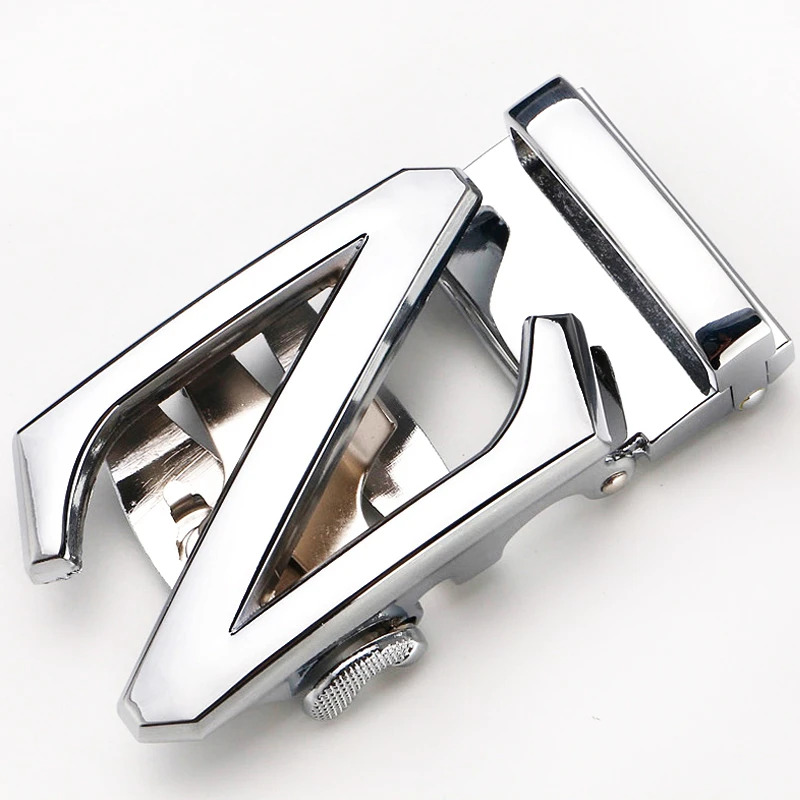 男士男款自动扣头合金腰带头卡扣裤带扣皮带扣头3.5cm手工耐用