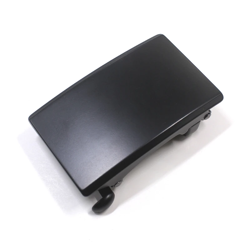 高档内穿无孔无牙皮带扣头男士无牙自动扣腰带头合金裤带头3.5cm