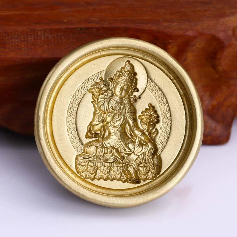 多多弘绿度母大日如来黄铜擦擦模具文殊泥擦工艺品摆件小号模具