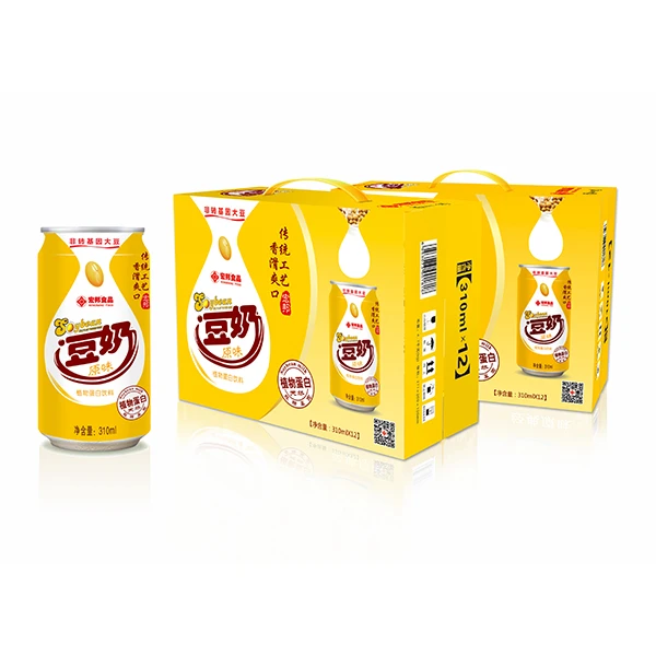 hongbang/宏邦 宏邦豆奶植物蛋白饮料 早餐营养原味香浓美味聚会