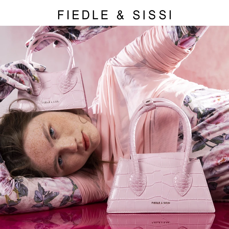 菲德茜茜桃桃系列包包女2022新款斜挎包中号