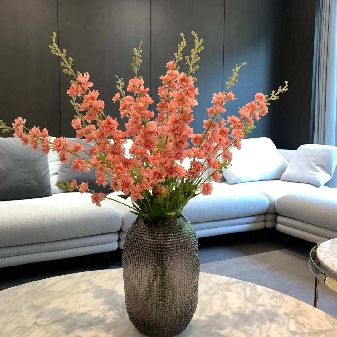 大飞燕高档仿真花韩式简约轻奢婚礼单支摆放田园家居客厅假花摆件