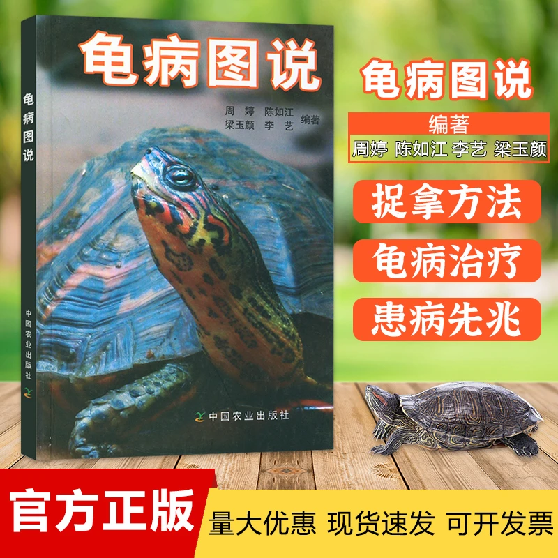 龟病图说 (龟病防治) 全彩病图 龟病图说 龟类动物饲养理念