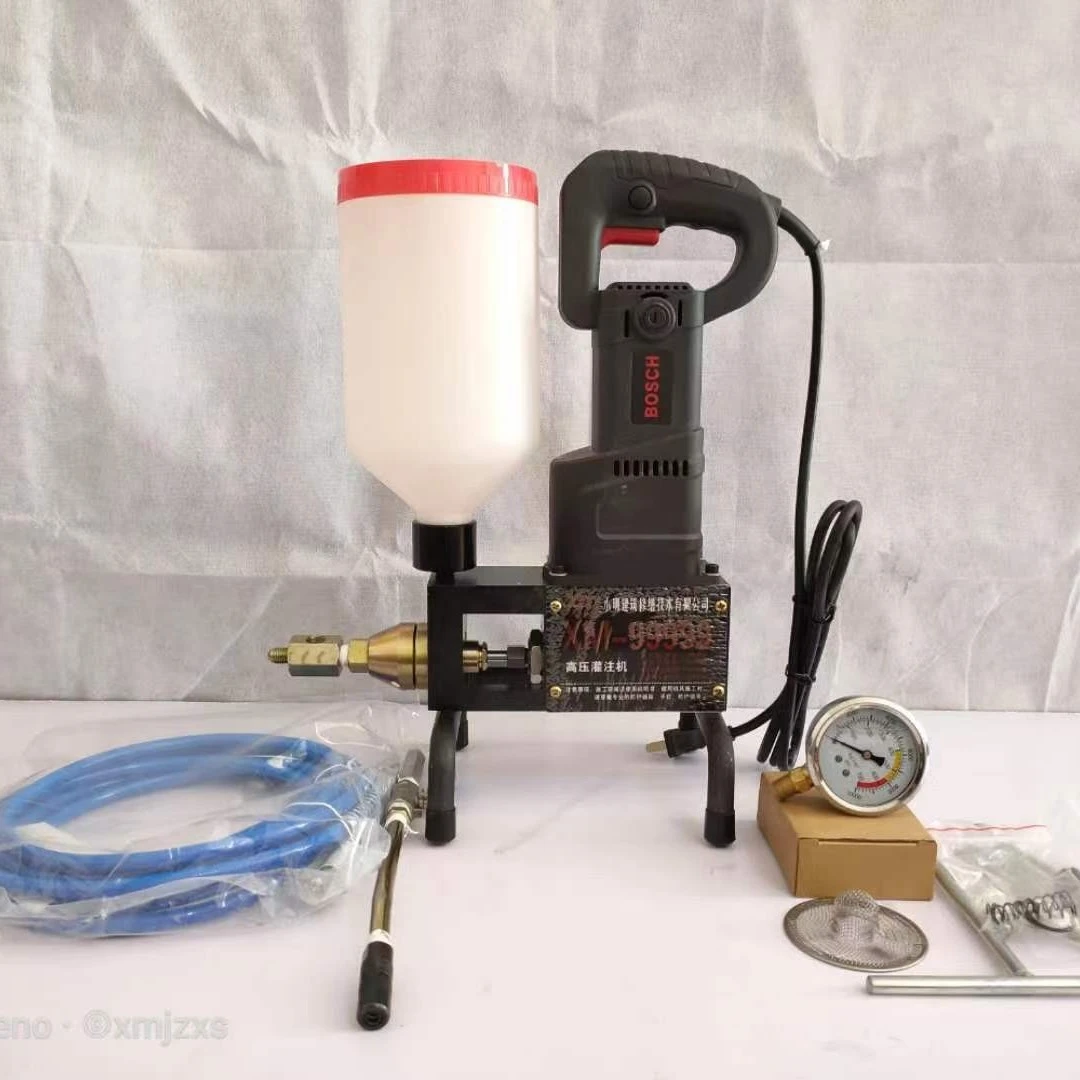 防水注浆机高压补漏机聚氨酯灌浆机灌注机环氧树脂补漏机止水针头