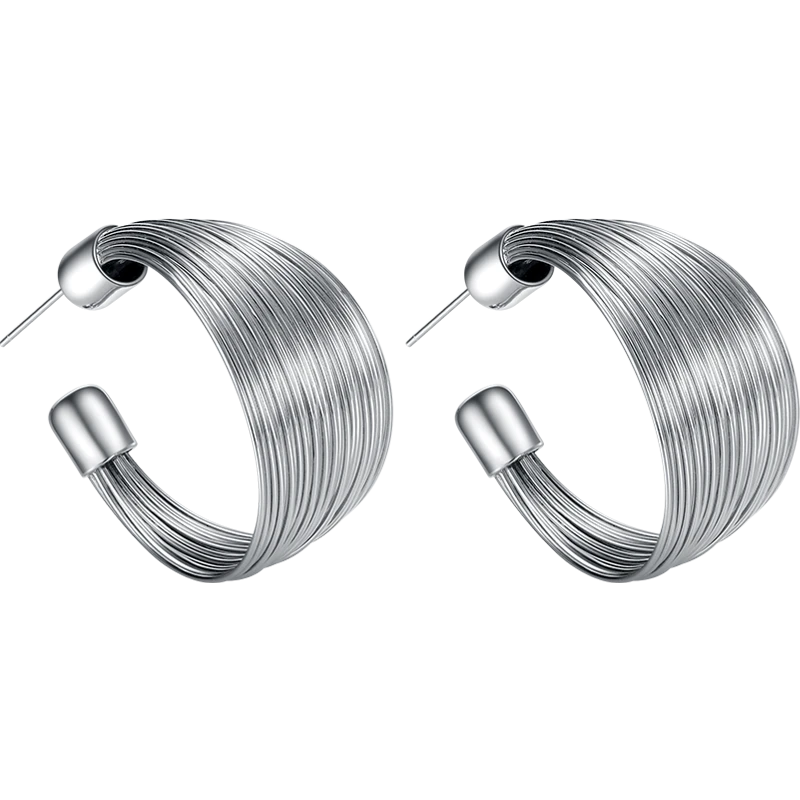 VIGG 铜合金合成锆石耳饰 银河系耳钉 时尚百搭小众简约 个性