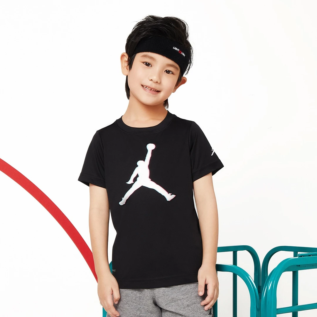 【童装旗舰】Air Jordan童装 DRI-FIT 男女童短袖T恤JDB-DT-6862