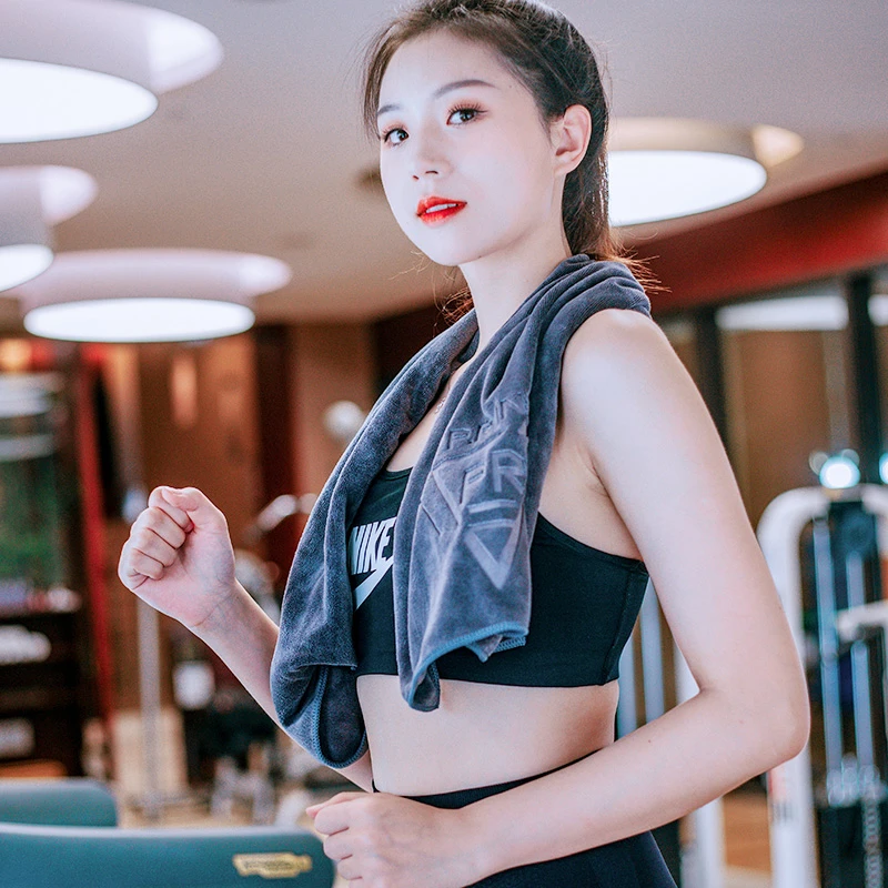 浦锐加厚运动毛巾高能感吸汗专业健身房便携吸水狂徒700毛巾瞬线