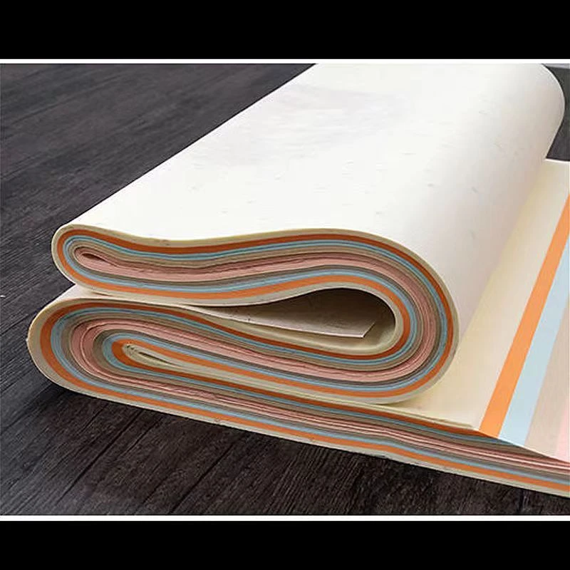 S（74）五彩洒金对开100张【全生】